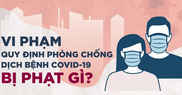 NHỮNG HÀNH VI LIÊN QUAN ĐẾN CÔNG TÁC PHÒNG, CHỐNG DỊCH COVID-19 SẼ BỊ XỬ PHẠT